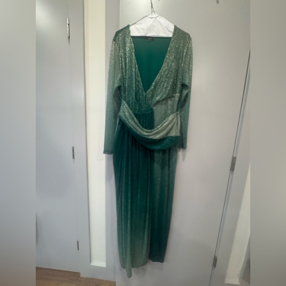 XXL EMERALD JLUXLABEL FORMAL PROM GOWN